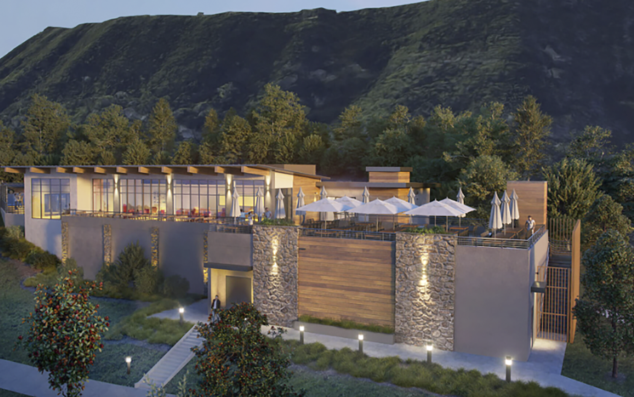 KCC_CIP exterior at Dusk